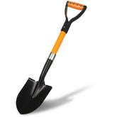 BERSCIT 28-Inch Mini Garden Shovel with fiberglass handle enables light, precise digging.