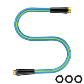 Besiter short garden hose 5ft 5/8 inch for compact storage and easy watering.