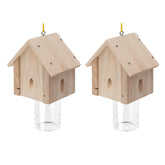 Best Bee Trap cabin-style hanging trap protects outdoor structures.