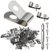 BESTEEL upgraded 200-pack clips ready to secure fencing with rust-resistant performance.