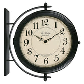 Bestime 66264B double-sided clock front view with bold numbers for quick reading.