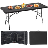 BestOffice outdoor folding table top for a sturdy surface during meals and activities