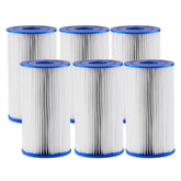 Bestway replacement cartridge Type IV/B for 2,500 GPH pumps in a six-pack