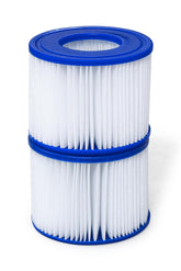 Bestway SaluSpa filter VI pack with two cartridges for clean spa water