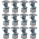 BETAM skid shoe bolts with nuts and washers for snow blower maintenance