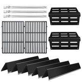 Bewesazy Genesis flavorizer bars 5-pack for Weber Genesis 300 series, promoting even heat.