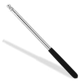 Bewudy 5ft telescopic flagpole extended for clear outdoor visibility.