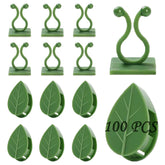 Beyoslf leaf-shaped wall clips support climbing plants on walls indoors or outdoors