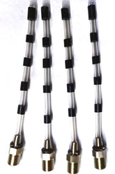 BIAOMEI Ruber rotate tube in use enhances high-pressure car interior cleaning.