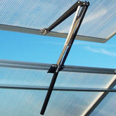 BIBISTORE solar automatic window opener frame with rust-resistant coating for durability.