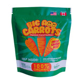 Big A Carrot Fertilizer bag closeup showing organic formula for strong carrot growth.