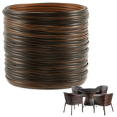 Biggun wicker repair kit reel showing long repair material for outdoor furniture