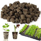 Bigmeta 100-pcs rooting sponges round for quick germination and easy transplant.