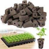 Bigmeta seed starter sponge with top opening for easy seed placement in trays.