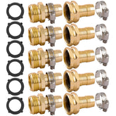 Bilal garden hose repair connector kit for quick leaks on 3/4 inch or 5/8 inch hoses