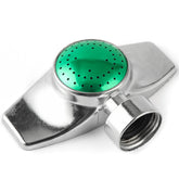 BILAL Metal Spot Sprinkler close-up highlighting rugged alloy construction for outdoor durability.