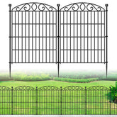 Bilibompa Garden Fence 12-Panel side view shows tall barrier for yard protection