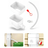 Binazon downspout diverter kit assembly offers easy installation for rainwater collection
