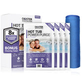Bio Ouster Power Purge cleaner bottle for hot tub maintenance