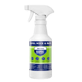 BIO YOLO rodent repellent spray bottle protecting indoor spaces.