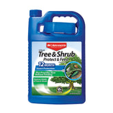BioAdvanced 12-month bottle pour demonstrates long-lasting protection for trees and shrubs.