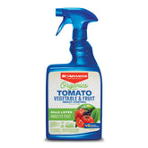 BioAdvanced Organics Insect Control bottle ready to spray on edibles.