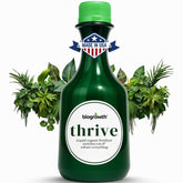 BIOGROWTH ORGANICS bottle pour demonstrates enzyme-powered plant food in action for growth