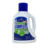 BioGuard Algae Complete bottle-pour demonstrates quick algae control for pools