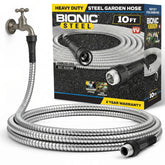 BIONIC STEEL short-10ft-hose-extension for easy reel setups and reach.