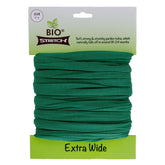 Biostretch extra-wide tree ties in a green roll offer easy, adjustable support for plants.