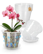 Biotolot 7 inch orchid pot with deep design provides ample soil space for strong roots.