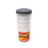 Bird B Gone Bird-Out aromatic refill cartridge deters birds for up to 60 days.