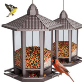Birdream pagoda feeder with easy assembly for quick outdoor setup.