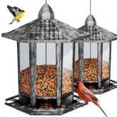 Birdream retro pagoda feeder assembly demonstrates quick setup for home gardens