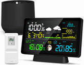 BIUWING wireless rain gauge outdoors measuring rainfall for smart irrigation