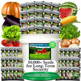 B&KM Farms Survival Seed Vault bucket secures seeds for long-term planting readiness