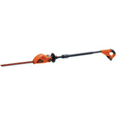 BLACK+DECKER LPHT120 with 18in dual-action blade for smoother trims.