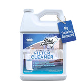 Black Diamond Stoneworks Ultimate Spa Filter Cleaner bottle ready for fast filter cleaning.