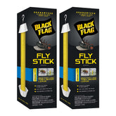 Black Flag Fly Stick package with two sticks, ready for quick room coverage.