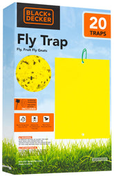 BLACK+DECKER fruit fly trap with dual-sided traps for indoor and outdoor use