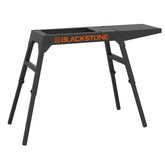 Blackstone 5013 collapsible stand with folding legs for easy transport.