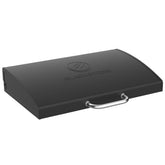 Blackstone 5856 Omnivore Hood with front handle for easy on/off maneuverability.