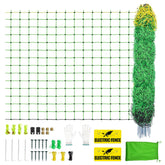 BLENNACY electric fence netting 164L x 49.6H ready for quick setup and predator deterrence