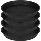 Bleuhome plant saucer 16inch top view protects surfaces by catching overflow.