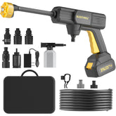 Blissthrill cordless pressure washer setup ready for quick assembly and use