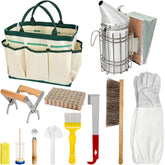 Blisstime 12-piece beekeeping kit starter set, ideal for beginners and hobbyists.