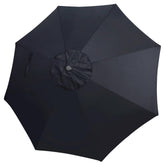 Blissun 9ft canopy fabric close-up shows durable, fade-resistant material.