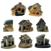 BLLREMIPSUR fairy garden mini house for terrarium decor
