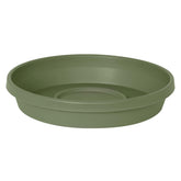 Bloem Terra saucer matte finish protects surfaces and catches excess water.