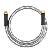 BlueGarden 5ft metal hose connector for tight spaces and easy reach